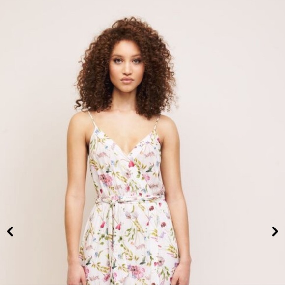 Dynamite Wrap Midi Dress NWT - Picture 2 of 11